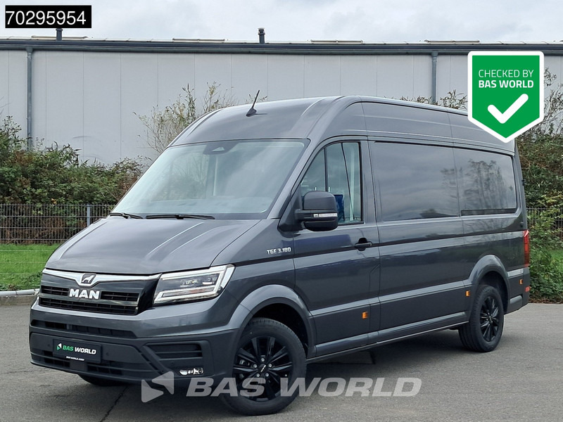 MAN TGE 3.180 Neu! Automatik 2025-Modell 180PS L3H3 LED ACC Navi AHK Kamera Parkensensoren Euro6 L2H2 A/C Towbar - Furgon: slika 1 MAN TGE 3.180 Neu! Automatik 2025-Modell 180PS L3H3 LED ACC Navi AHK Kamera Parkensensoren Euro6 L2H2 A/C Towbar - Furgon: slika 1