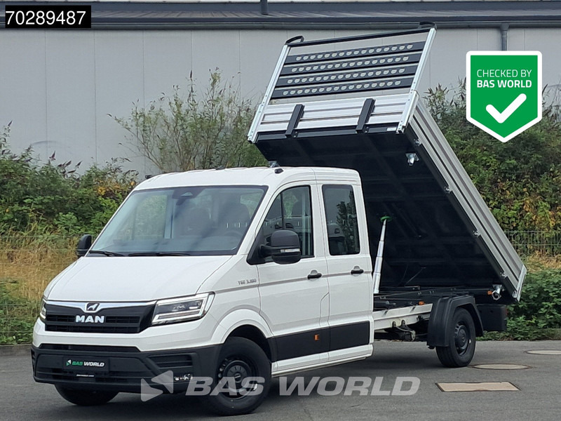 MAN TGE 3.180 Neu! Dreiseitenkipper Automatik 2025 Facelift 180PS AHK LED Klima Tempomat Navi ACC Euro6 Kieper 3m3 A/C Towbar Cruise control - Dostavno vozilo kiper: slika 1 MAN TGE 3.180 Neu! Dreiseitenkipper Automatik 2025 Facelift 180PS AHK LED Klima Tempomat Navi ACC Euro6 Kieper 3m3 A/C Towbar Cruise control - Dostavno vozilo kiper: slika 1