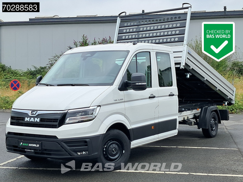 MAN TGE 3.180 Neu! Dreiseitenkipper Automatik 2025 Facelift 180PS AHK LED Klima Tempomat Navi ACC Euro6 Kieper 3m3 - Dostavno vozilo kiper: slika 1 MAN TGE 3.180 Neu! Dreiseitenkipper Automatik 2025 Facelift 180PS AHK LED Klima Tempomat Navi ACC Euro6 Kieper 3m3 - Dostavno vozilo kiper: slika 1