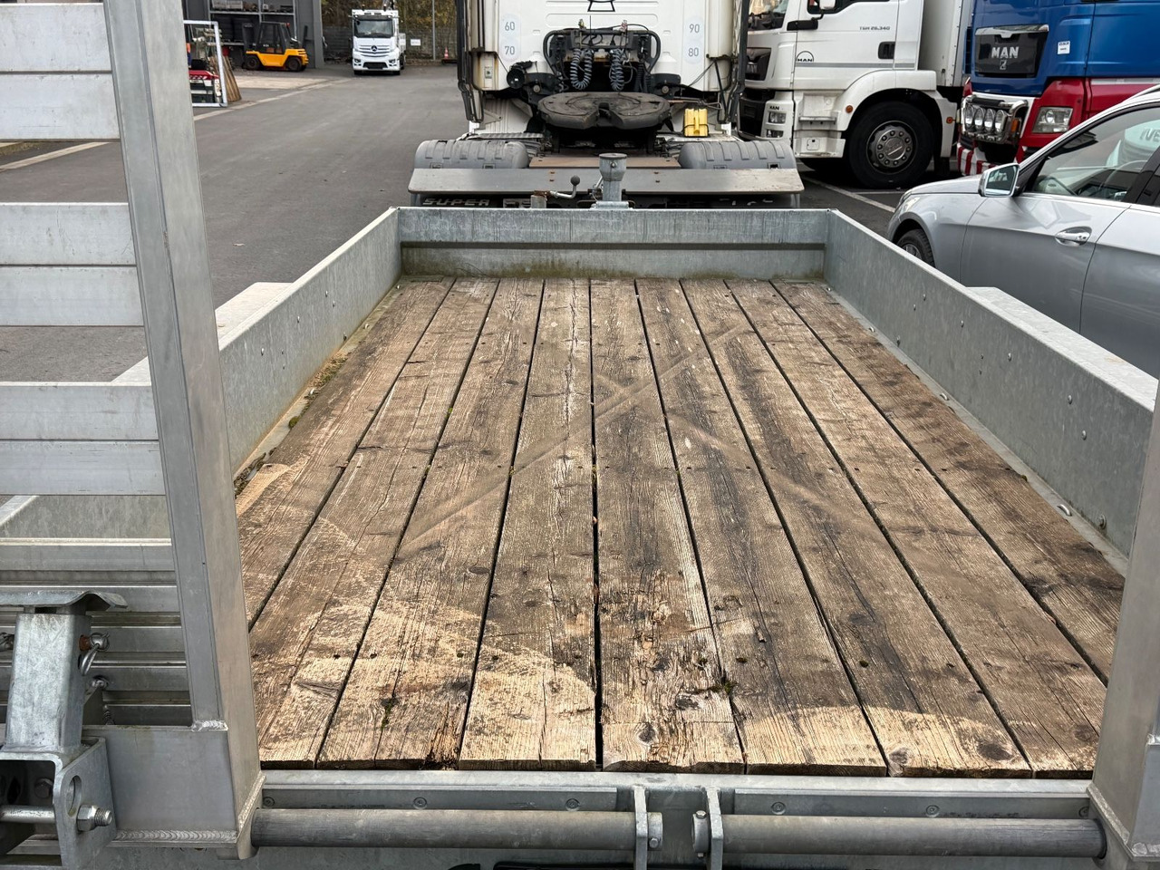 Humbaur Tandem-Tieflader HS 654020 TA-BS, Rampen, 4,9NL - Niska prikolica za prevoz: slika 4 Humbaur Tandem-Tieflader HS 654020 TA-BS, Rampen, 4,9NL - Niska prikolica za prevoz: slika 4