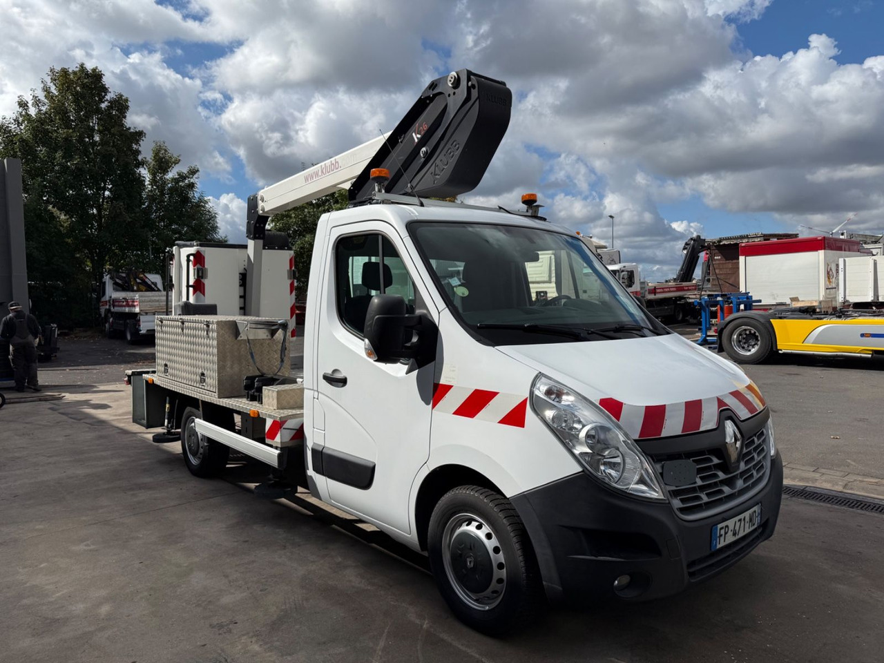 Renault Master III Steiger Klubb K26 / 11,2m / 200Kg - Vazdušna platforma montirana na kamion: slika 3 Renault Master III Steiger Klubb K26 / 11,2m / 200Kg - Vazdušna platforma montirana na kamion: slika 3