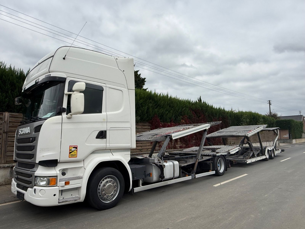 Scania R410, FVG 2016, VDI 2700, Retarder, Top - Kamion za prevoz automobila: slika 1 Scania R410, FVG 2016, VDI 2700, Retarder, Top - Kamion za prevoz automobila: slika 1