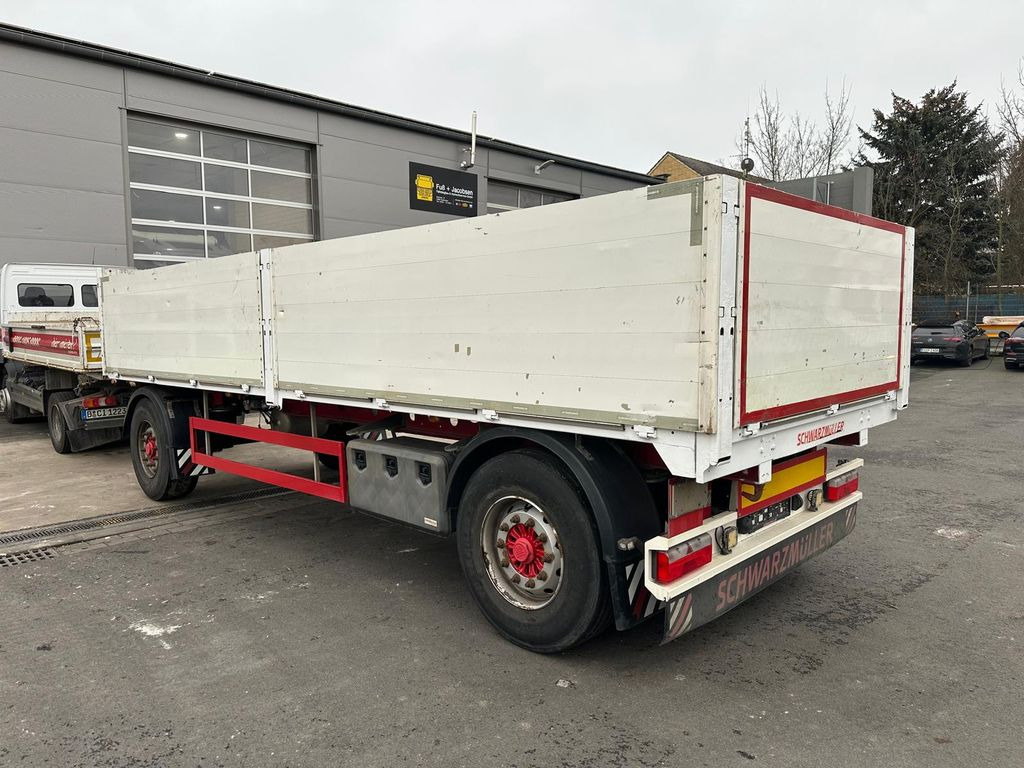 Schwarzmüller Baustoffanhg 7,1m*NL 14,6to*Luft*BPW*ZS*gt.Zstd. - Plato poluprikolica: slika 3 Schwarzmüller Baustoffanhg 7,1m*NL 14,6to*Luft*BPW*ZS*gt.Zstd. - Plato poluprikolica: slika 3