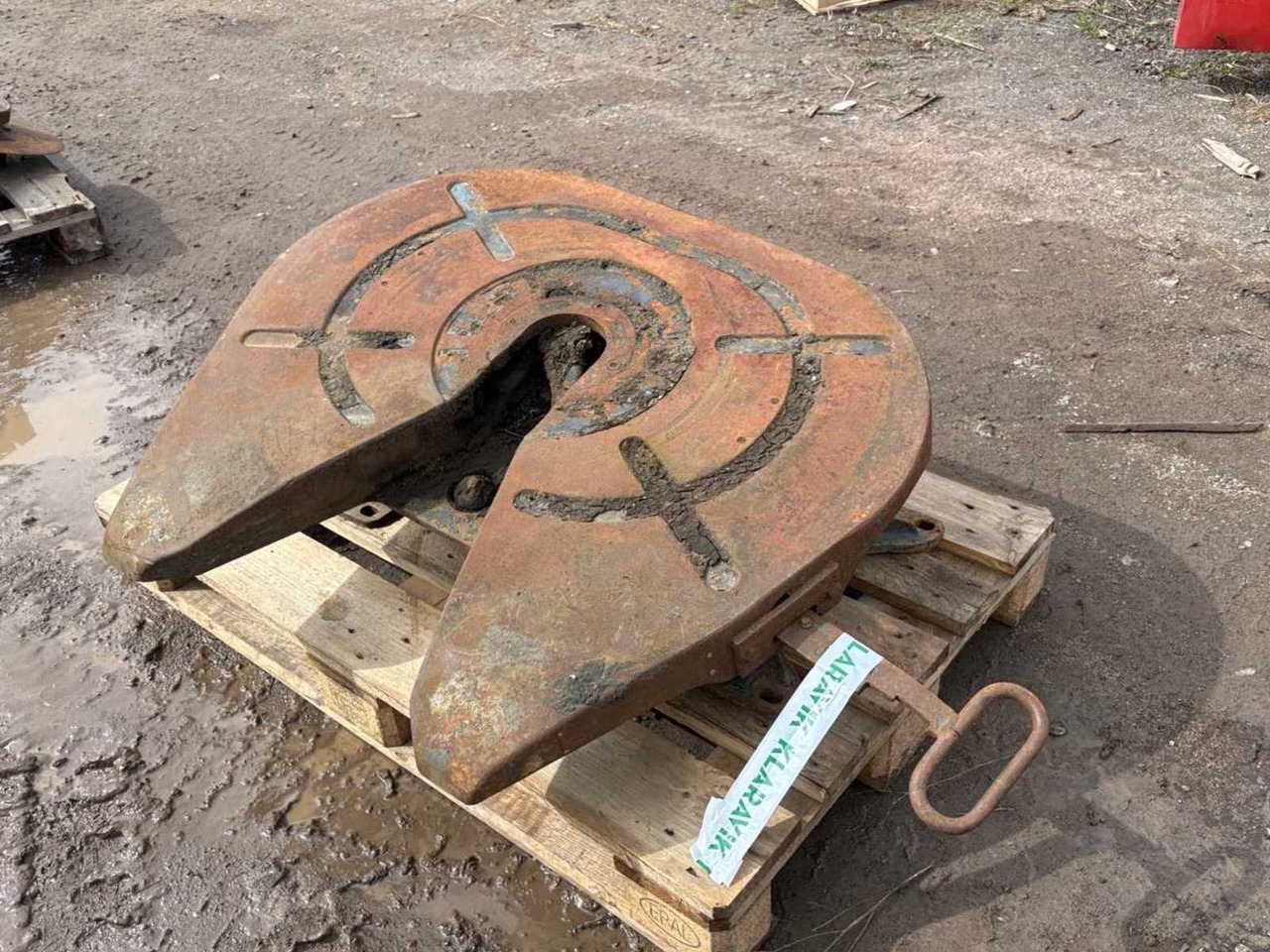 Heavy-duty wheel with 3.5-inch pin - Spojnica na petom točku za Kamion: slika 1 Heavy-duty wheel with 3.5-inch pin - Spojnica na petom točku za Kamion: slika 1