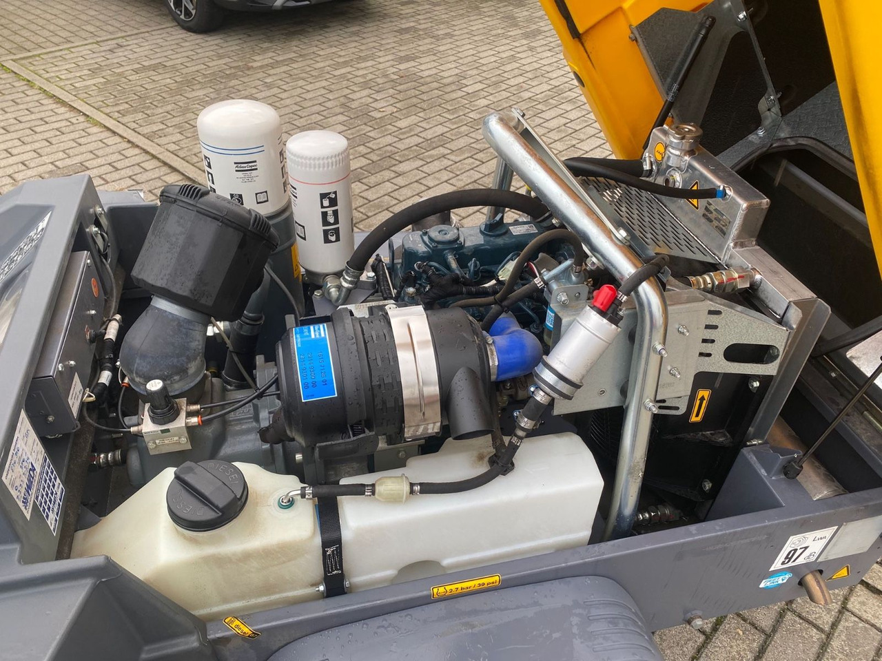 Kompresor za vazduh Atlas Copco XAS38, Baujahr 2023 Kompressor 7 Bar: slika 15 Kompresor za vazduh Atlas Copco XAS38, Baujahr 2023 Kompressor 7 Bar: slika 15