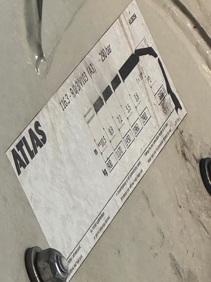 Mercedes-Benz Atego / 1324 MEILLER 4X4 KRAN ATLAS 116.3 Kipper - Istovarivač, Kamion sa dizalicom: slika 4 Mercedes-Benz Atego / 1324 MEILLER 4X4 KRAN ATLAS 116.3 Kipper - Istovarivač, Kamion sa dizalicom: slika 4