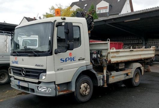 Mercedes-Benz Atego 2 4-Zyl. 4x2 918 4x2 MEILER HIAB066 FERNB - Istovarivač, Kamion sa dizalicom: slika 1 Mercedes-Benz Atego 2 4-Zyl. 4x2 918 4x2 MEILER HIAB066 FERNB - Istovarivač, Kamion sa dizalicom: slika 1