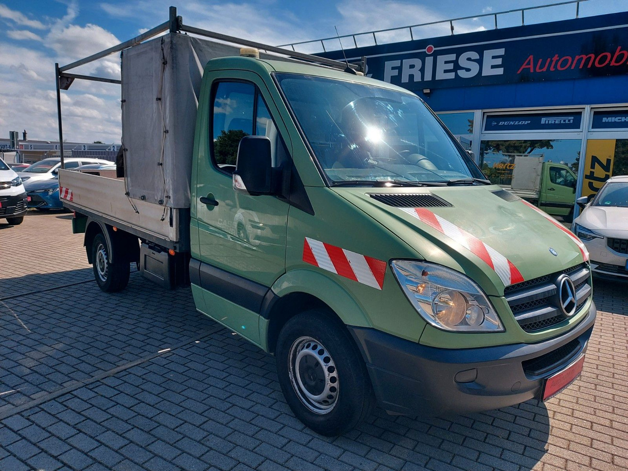 Mercedes-Benz Sprinter II Pritsche 316 Pritsche Klima Sandheiz - Dostavno vozilo sa ceradom: slika 1 Mercedes-Benz Sprinter II Pritsche 316 Pritsche Klima Sandheiz - Dostavno vozilo sa ceradom: slika 1