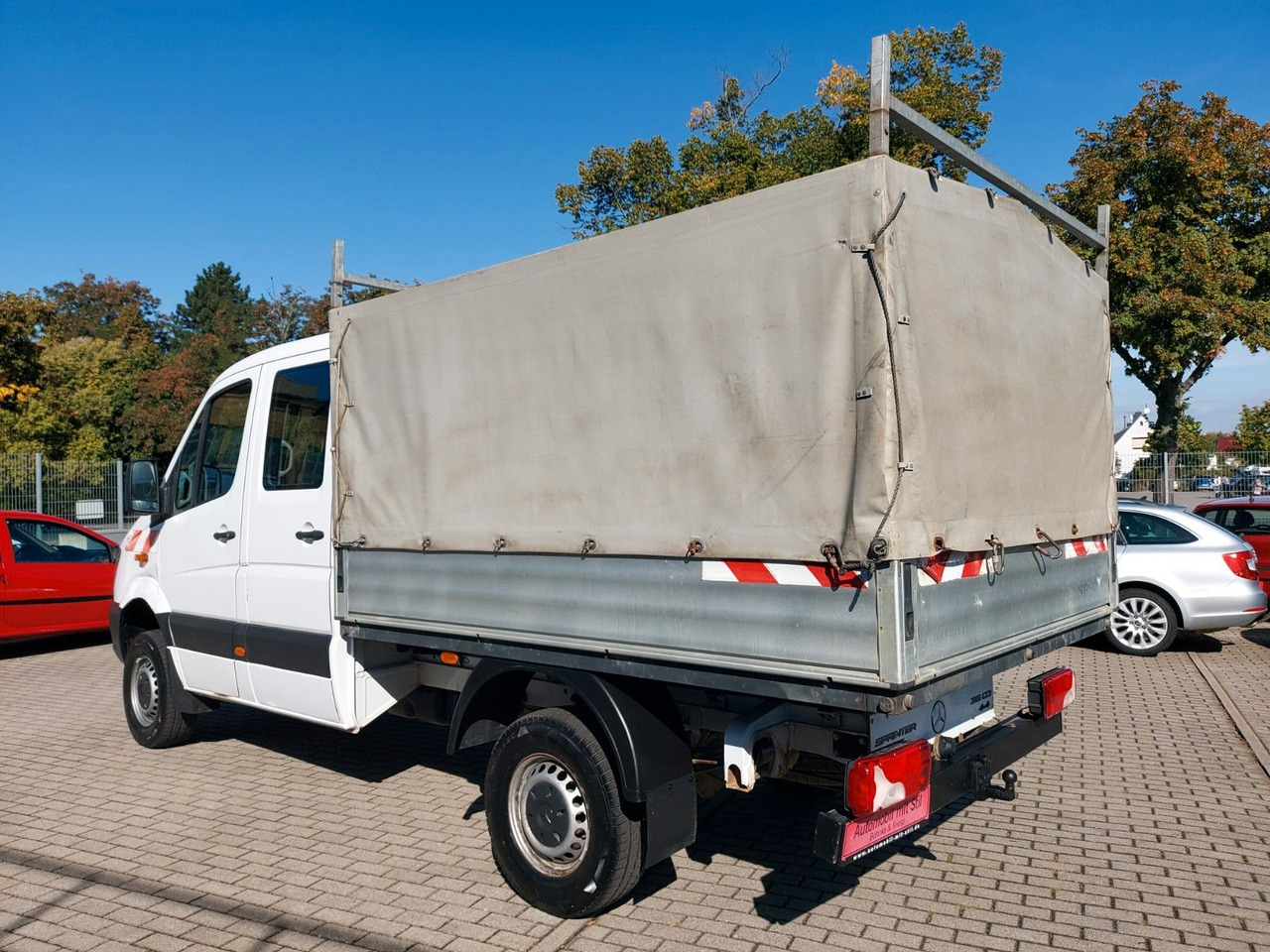 Mercedes-Benz Sprinter II Pritsche DoKa 316 CDI 4X4 Klima - Dostavno vozilo sa ceradom, Dostavno vozilo sa duplom kabinom: slika 5 Mercedes-Benz Sprinter II Pritsche DoKa 316 CDI 4X4 Klima - Dostavno vozilo sa ceradom, Dostavno vozilo sa duplom kabinom: slika 5