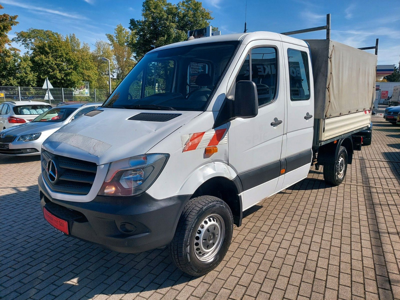 Mercedes-Benz Sprinter II Pritsche DoKa 316 CDI 4X4 Klima - Dostavno vozilo sa ceradom, Dostavno vozilo sa duplom kabinom: slika 4 Mercedes-Benz Sprinter II Pritsche DoKa 316 CDI 4X4 Klima - Dostavno vozilo sa ceradom, Dostavno vozilo sa duplom kabinom: slika 4