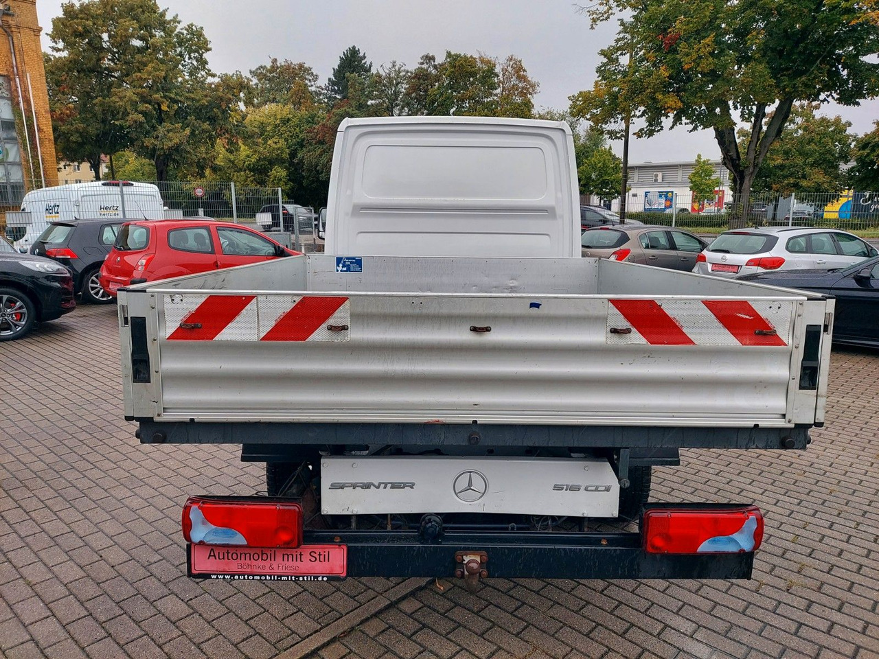 Dostavno vozilo s ravnom platformom, Dostavno vozilo sa duplom kabinom Mercedes-Benz Sprinter II Pritsche/DoKa 516 CDI KLIMA AHK: slika 6