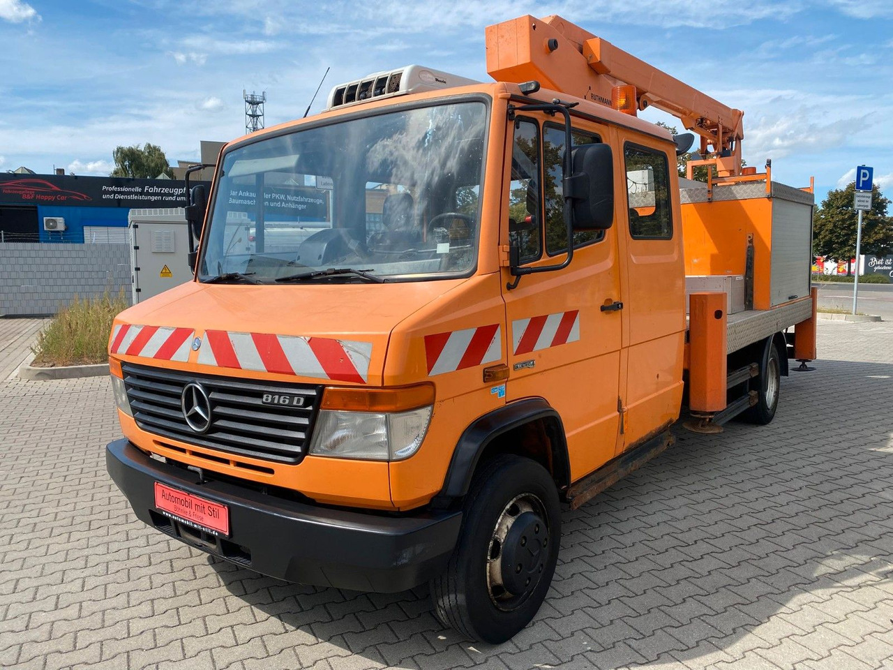 Mercedes-Benz VARIO 816D 4x4 HUB Steiger Ruthmann K130 - Vazdušna platforma montirana na kamion: slika 5 Mercedes-Benz VARIO 816D 4x4 HUB Steiger Ruthmann K130 - Vazdušna platforma montirana na kamion: slika 5