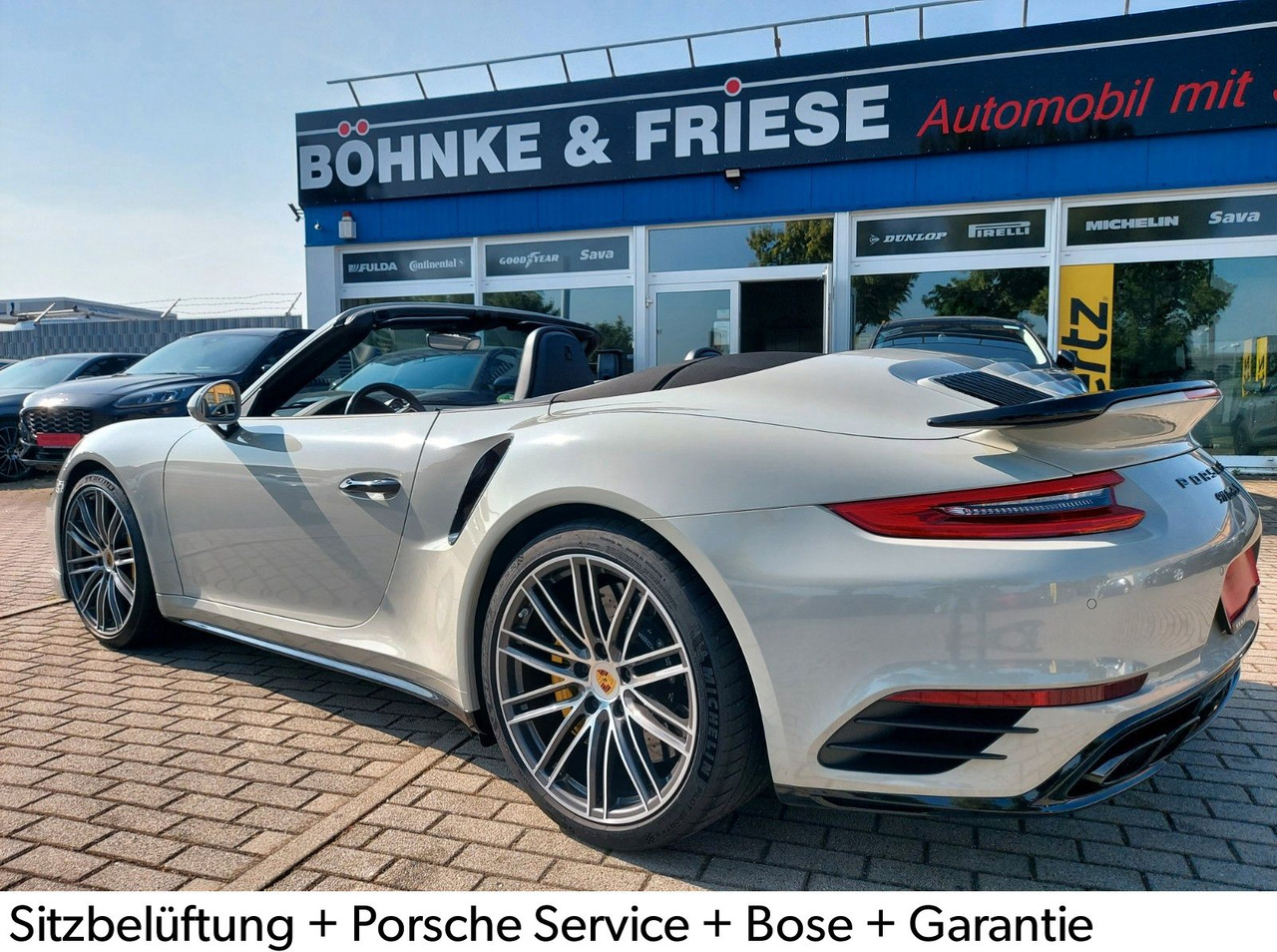 Porsche 911 Turbo S Cabriolet ACC Bose Sitzlüft Garantie - Automobil: slika 1 Porsche 911 Turbo S Cabriolet ACC Bose Sitzlüft Garantie - Automobil: slika 1