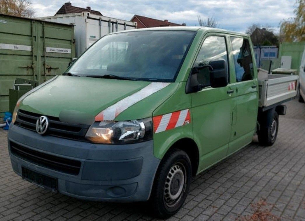 Volkswagen T5 Transporter Pritsche Doppelkabine - Dostavno vozilo s ravnom platformom, Dostavno vozilo sa duplom kabinom: slika 5 Volkswagen T5 Transporter Pritsche Doppelkabine - Dostavno vozilo s ravnom platformom, Dostavno vozilo sa duplom kabinom: slika 5