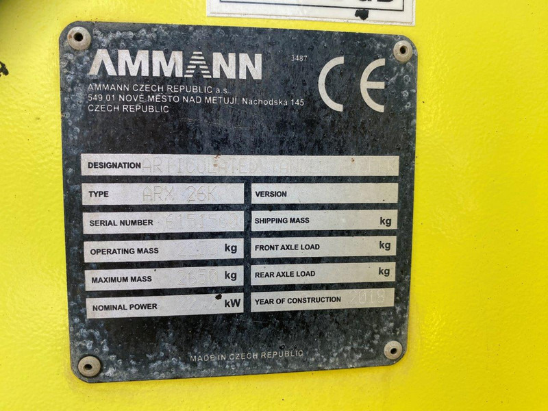 Ammann ARX26K NVT - Valjak: slika 5 Ammann ARX26K NVT - Valjak: slika 5