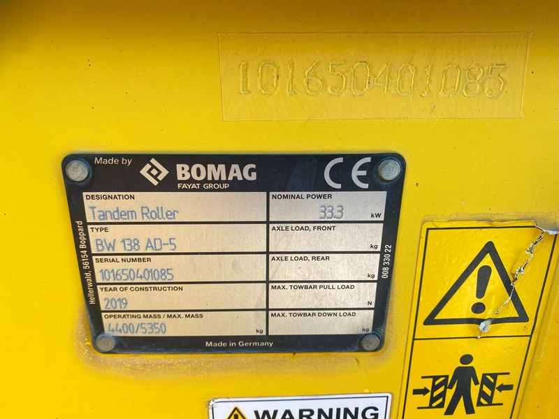 Valjak Bomag BW138AD-5 NVT: slika 10