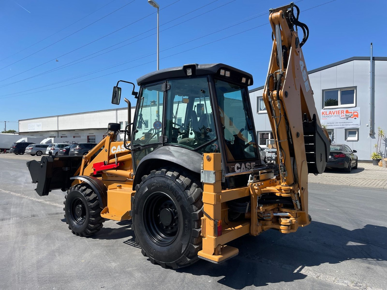 Case 580ST Baggerlader/7597h/72kW/4x4/AC - Bager utovarivač: slika 4 Case 580ST Baggerlader/7597h/72kW/4x4/AC - Bager utovarivač: slika 4