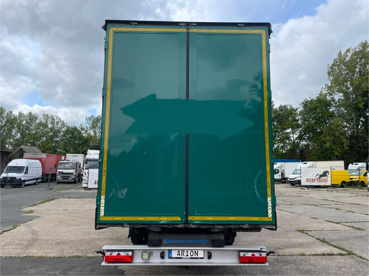 Kotschenreuther TWB 218 Pritsche+Plane/2-Achs/WECON/7,3m/14800kg - Prikolica sa ceradom: slika 5 Kotschenreuther TWB 218 Pritsche+Plane/2-Achs/WECON/7,3m/14800kg - Prikolica sa ceradom: slika 5