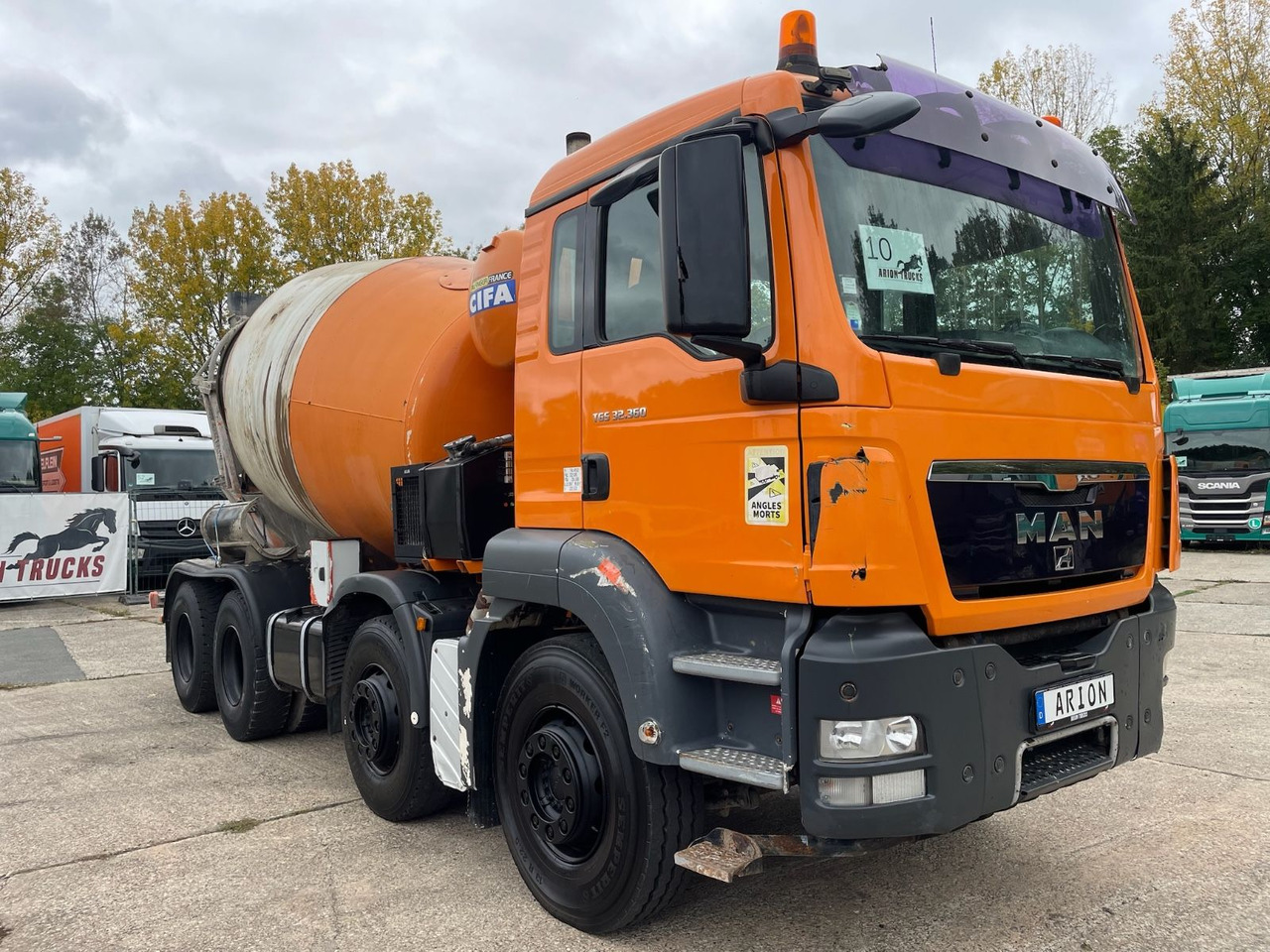MAN TGS 32.360 8x4 BB Betonmischer/CIFA/SL9/9m3/EU4 - Mikser za beton: slika 1 MAN TGS 32.360 8x4 BB Betonmischer/CIFA/SL9/9m3/EU4 - Mikser za beton: slika 1