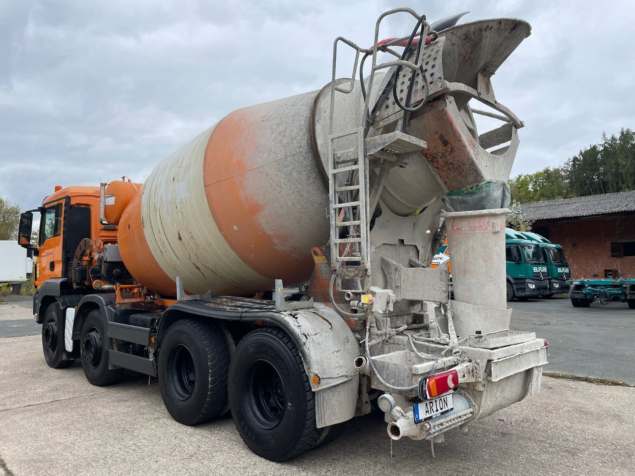 MAN TGS 32.360 8x4 BB Betonmischer/CIFA/SL9/9m3/EU4 - Mikser za beton: slika 4 MAN TGS 32.360 8x4 BB Betonmischer/CIFA/SL9/9m3/EU4 - Mikser za beton: slika 4