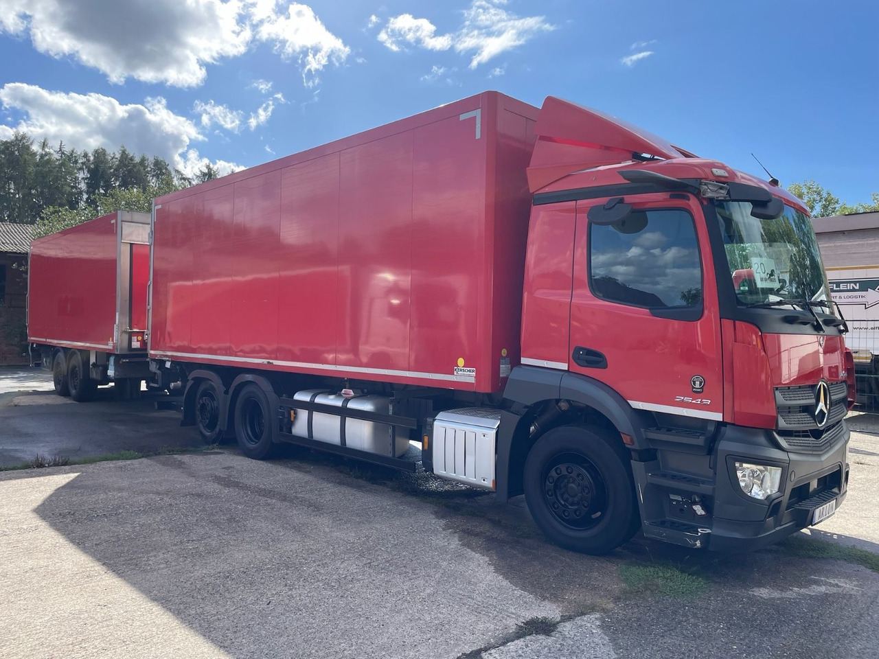 Mercedes-Benz Actros 2543 6x2 Kühlkoffer/CARRIER/KERSCHER/EU6d - Hladnjača: slika 1 Mercedes-Benz Actros 2543 6x2 Kühlkoffer/CARRIER/KERSCHER/EU6d - Hladnjača: slika 1
