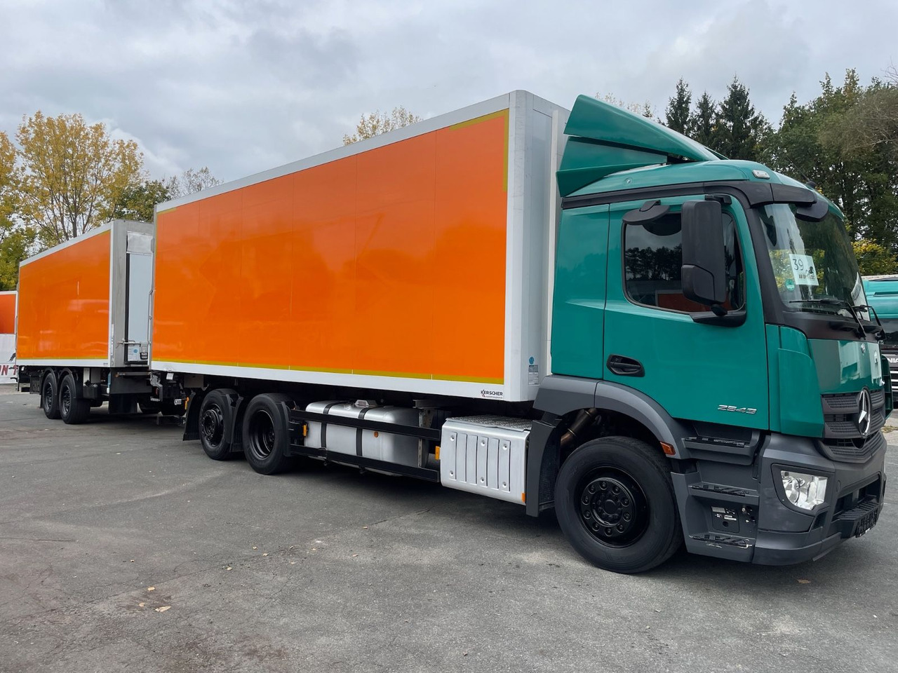 Mercedes-Benz Antos 2543 6x2 Kühlkoffer/CARRIER/NLA/LBW/AC/EU6 - Hladnjača: slika 1 Mercedes-Benz Antos 2543 6x2 Kühlkoffer/CARRIER/NLA/LBW/AC/EU6 - Hladnjača: slika 1