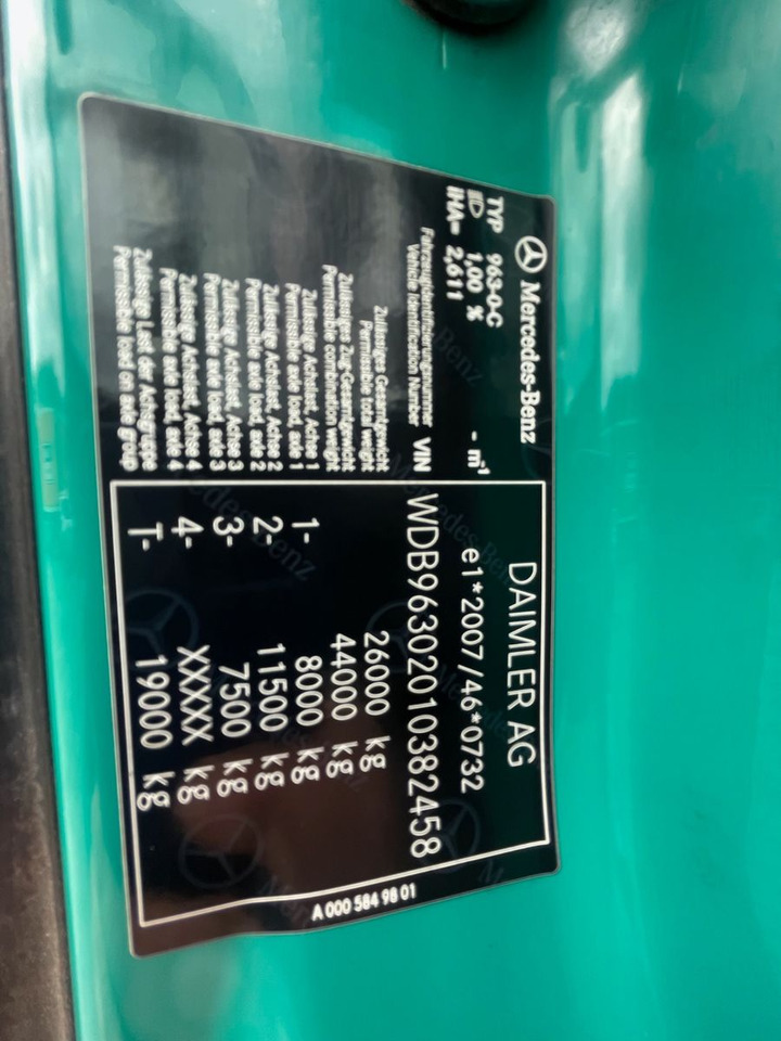 Hladnjača Mercedes-Benz Antos 2543 6x2 Kühlkoffer/CARRIER/NLA/LBW/AC/EU6: slika 23