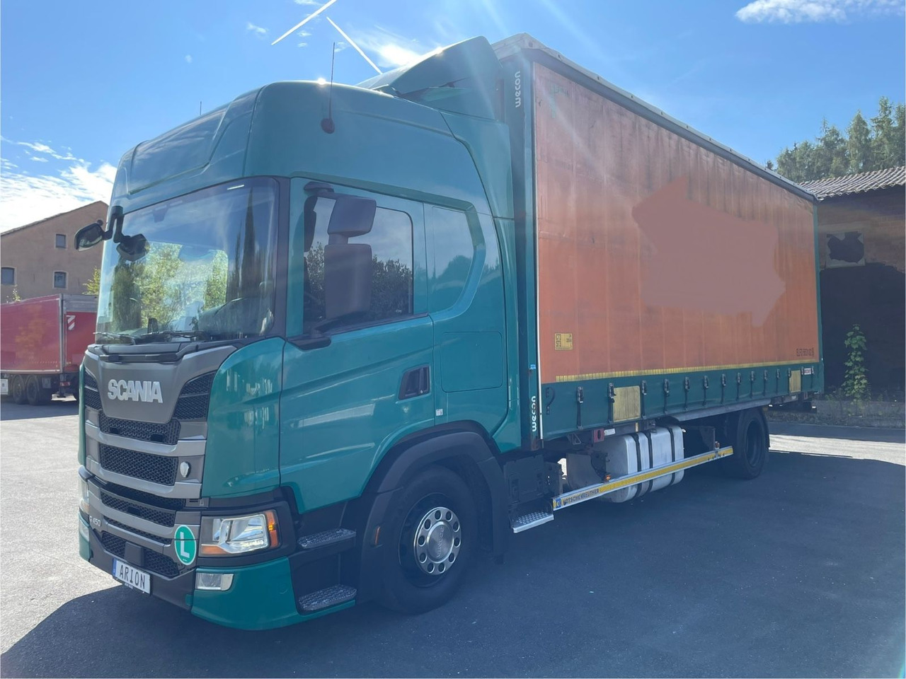 Scania G450 Pritsche+Plane/Wechsler/WECON/StandAC/EU6d - Kamion sa ceradom: slika 3 Scania G450 Pritsche+Plane/Wechsler/WECON/StandAC/EU6d - Kamion sa ceradom: slika 3