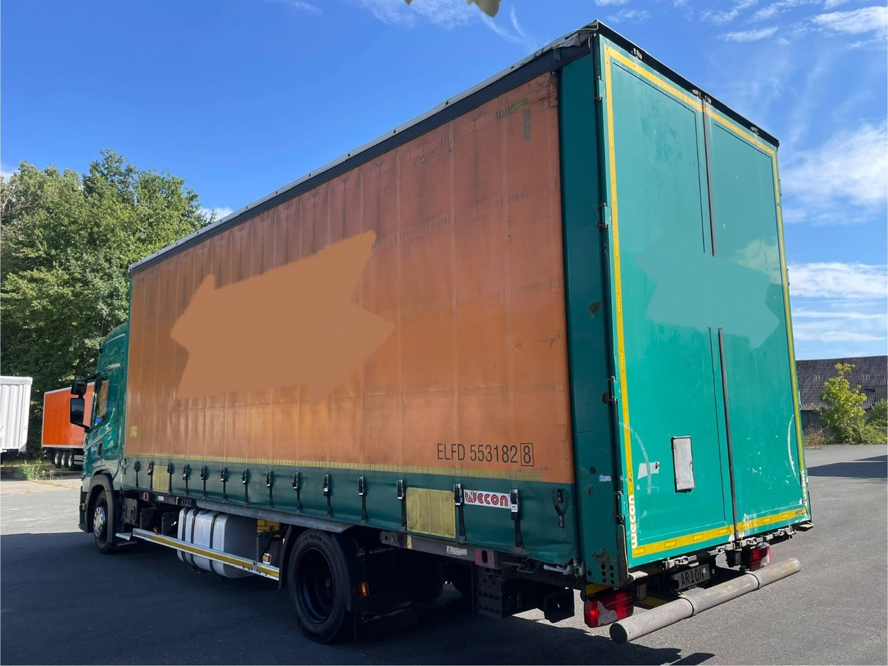 Scania G450 Pritsche+Plane/Wechsler/WECON/StandAC/EU6d - Kamion sa ceradom: slika 5 Scania G450 Pritsche+Plane/Wechsler/WECON/StandAC/EU6d - Kamion sa ceradom: slika 5