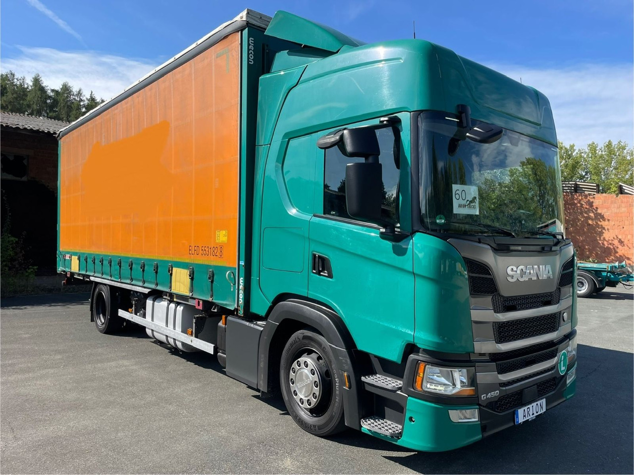 Scania G450 Wechselfahrgestell/WECON/StandAC/EU6d - Kamion za prevoz kontejnera/ Kamion sa promenjivim sandukom: slika 1 Scania G450 Wechselfahrgestell/WECON/StandAC/EU6d - Kamion za prevoz kontejnera/ Kamion sa promenjivim sandukom: slika 1