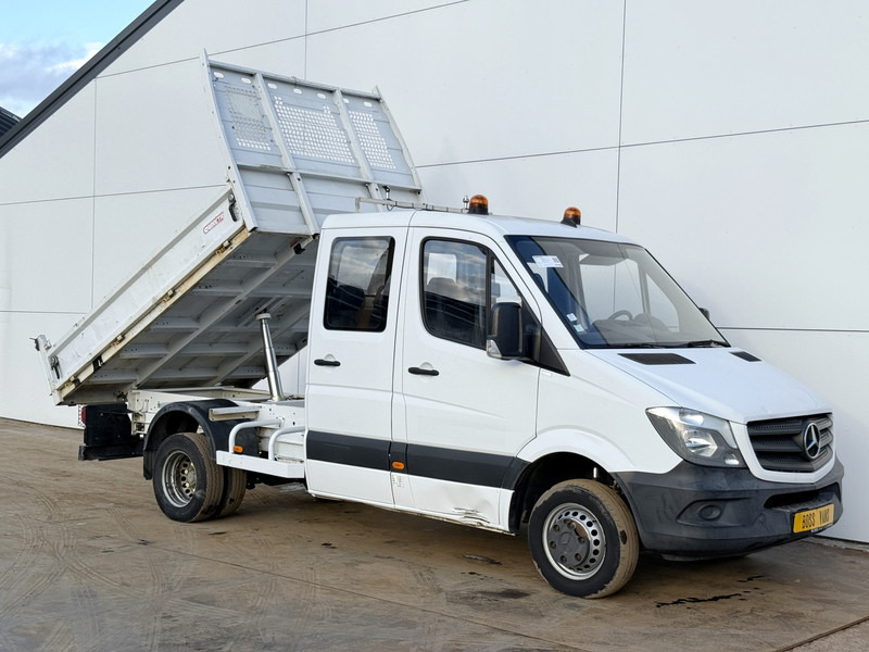 Furgon, Dostavno vozilo sa duplom kabinom Mercedes-Benz Sprinter 514 2.2 CDI Kipper Dubbele Cabine Dubbellucht 3.5t trekhaak Cruise Control Benne Tipper DOKA: slika 7