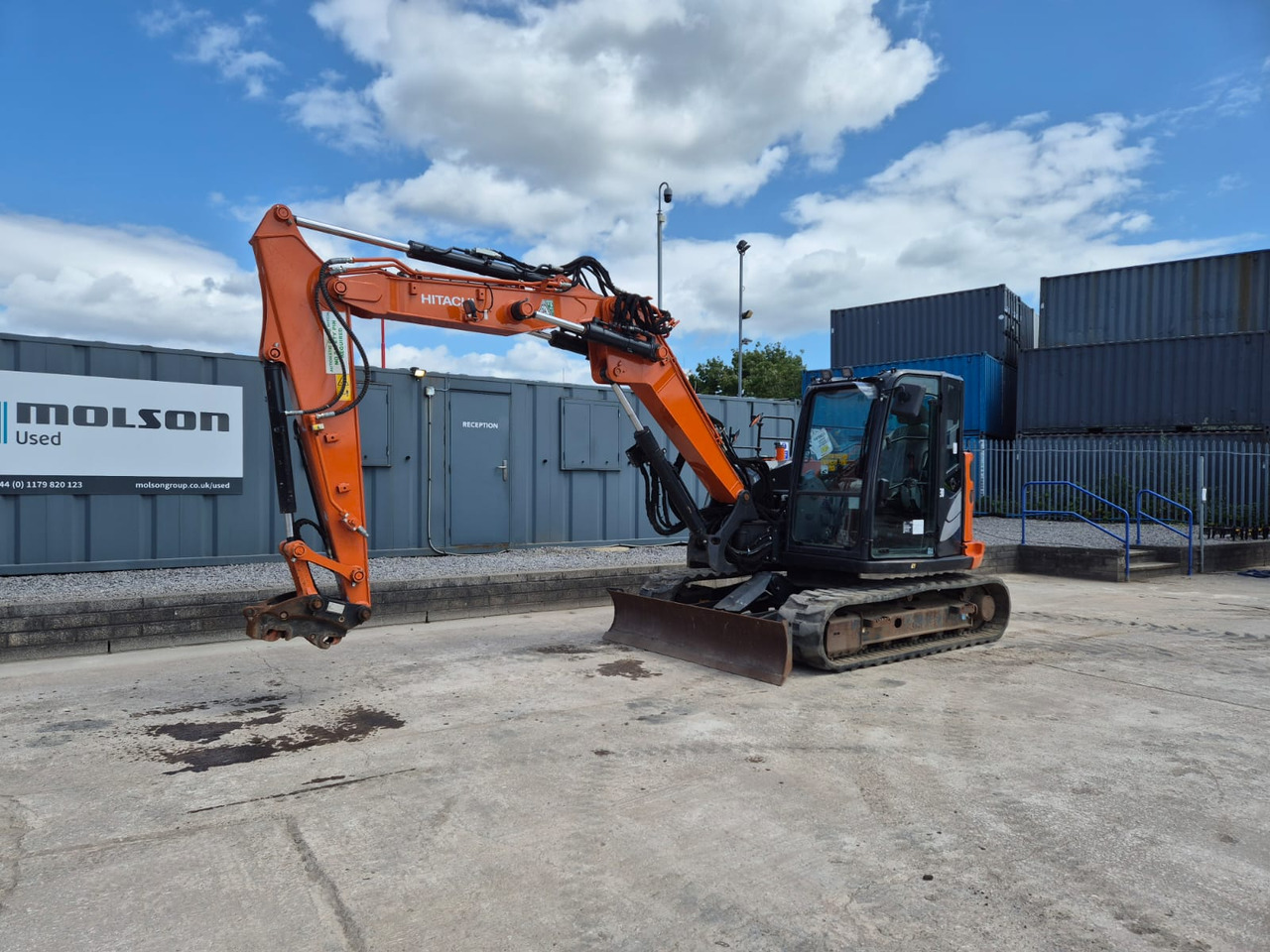 Hitachi ZX85USBR-6 2PB - Mini bager: slika 1 Hitachi ZX85USBR-6 2PB - Mini bager: slika 1