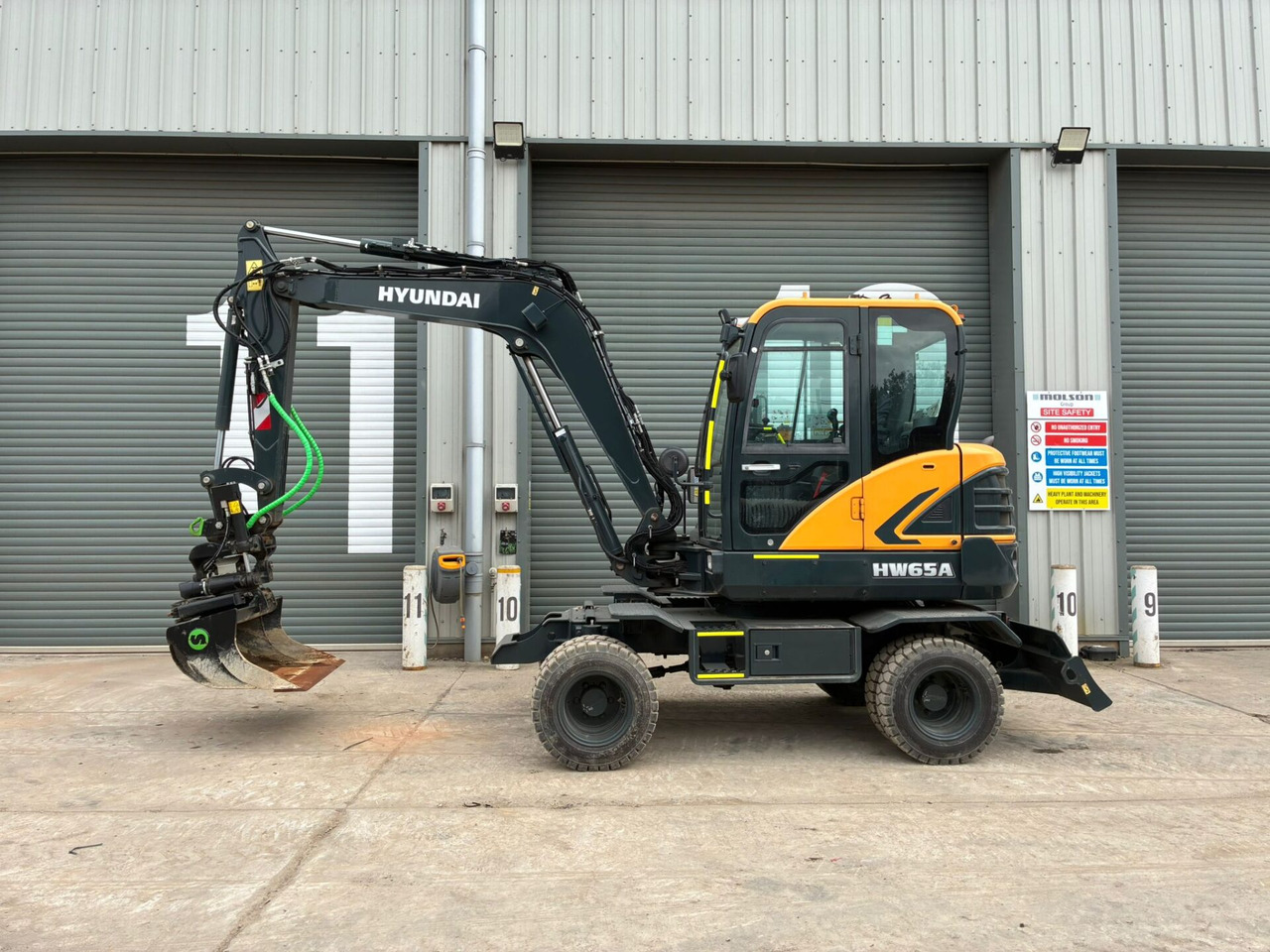 Hyundai HW65AH Ex Demo - Bager točkaš: slika 2 Hyundai HW65AH Ex Demo - Bager točkaš: slika 2