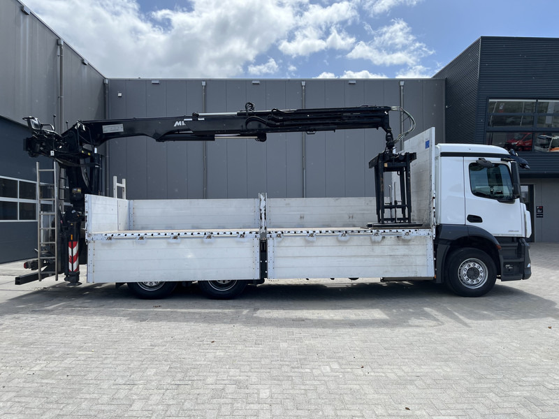 Mercedes-Benz ANTOS 2546 6X2 Bouwstoffenauto / Open laadbak vv KRAAN MKG HLK 221-3 met Palletklem - Kamion sa tovarnim sandukom, Kamion sa dizalicom: slika 3 Mercedes-Benz ANTOS 2546 6X2 Bouwstoffenauto / Open laadbak vv KRAAN MKG HLK 221-3 met Palletklem - Kamion sa tovarnim sandukom, Kamion sa dizalicom: slika 3