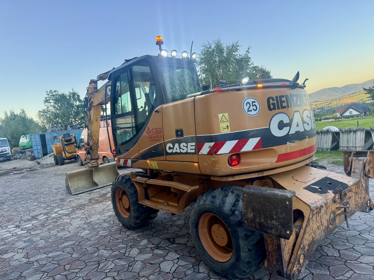 Case WX145 - Bager točkaš: slika 3 Case WX145 - Bager točkaš: slika 3