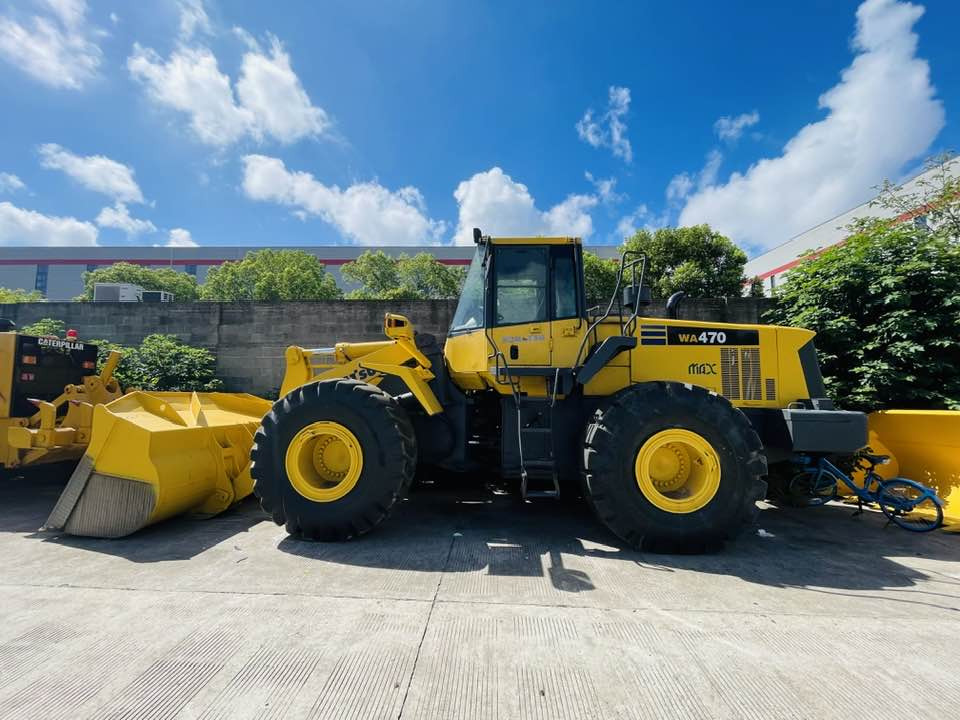 Komatsu WA470 - Utovarivač točkaš: slika 1 Komatsu WA470 - Utovarivač točkaš: slika 1