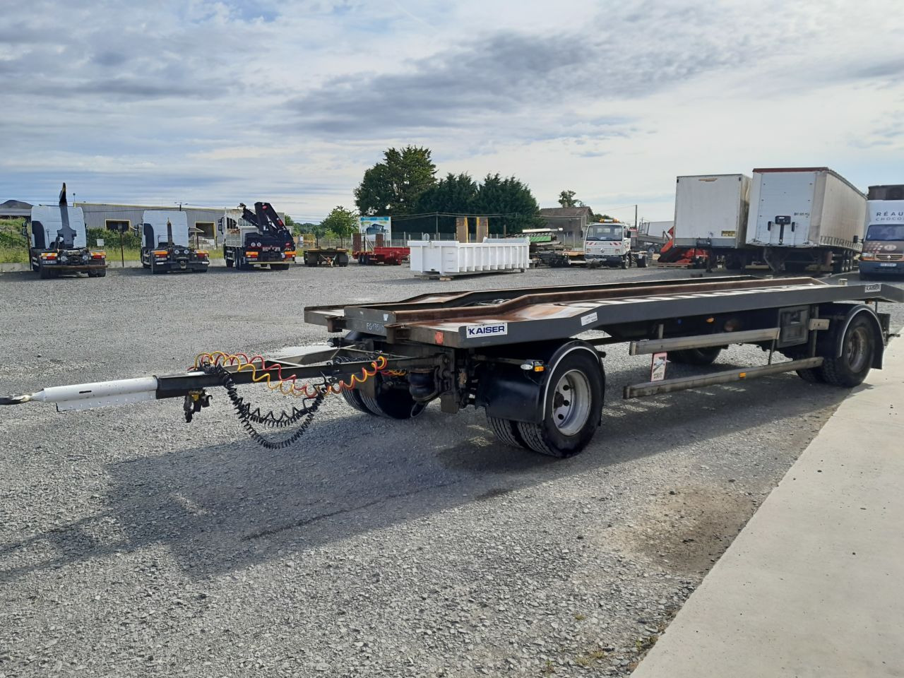 Kaiser PORTE CAISSON 19 T Ampliroll Trailer - Abrol/ Autopodizač prikolica: slika 3 Kaiser PORTE CAISSON 19 T Ampliroll Trailer - Abrol/ Autopodizač prikolica: slika 3