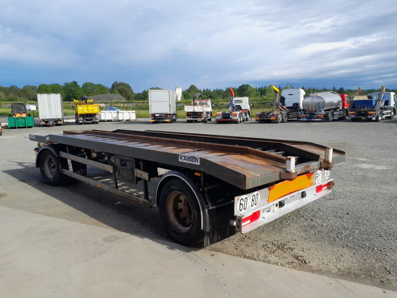 Kaiser PORTE CAISSON 19 T Ampliroll Trailer - Abrol/ Autopodizač prikolica: slika 2 Kaiser PORTE CAISSON 19 T Ampliroll Trailer - Abrol/ Autopodizač prikolica: slika 2
