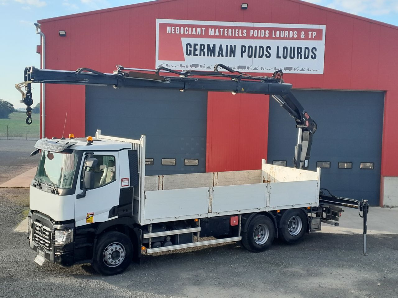 Renault C380 6x2 DTI11 6x2 Standard platform Truck - Kamion sa tovarnim sandukom, Kamion sa dizalicom: slika 1 Renault C380 6x2 DTI11 6x2 Standard platform Truck - Kamion sa tovarnim sandukom, Kamion sa dizalicom: slika 1