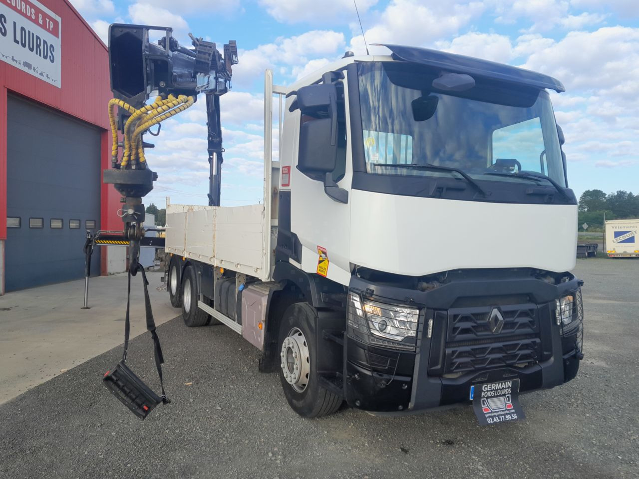 Renault C380 6x2 DTI11 6x2 Standard platform Truck - Kamion sa tovarnim sandukom, Kamion sa dizalicom: slika 2 Renault C380 6x2 DTI11 6x2 Standard platform Truck - Kamion sa tovarnim sandukom, Kamion sa dizalicom: slika 2