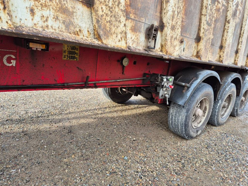 Poluprikolica istovarivača KEL-BERG 71 m3 steel tipper / stål tipper (nysynet): slika 12