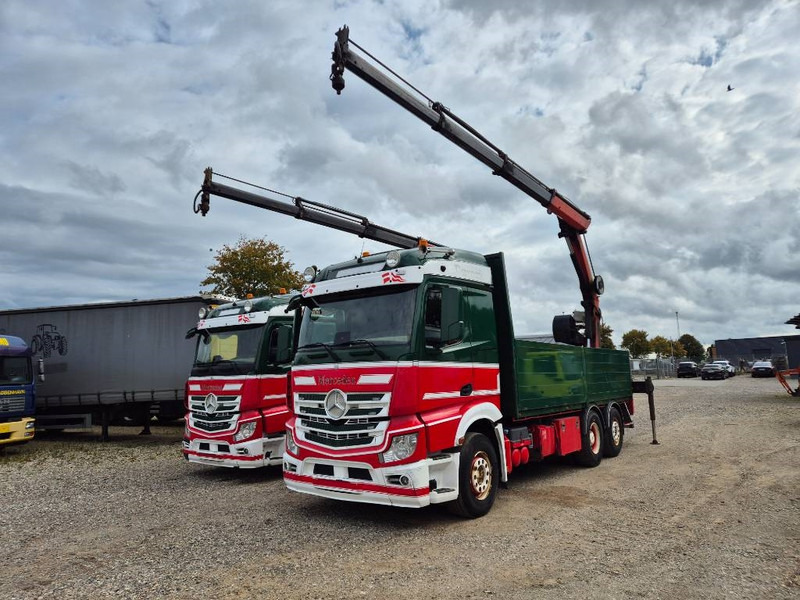 Mercedes-Benz Actros 2551/6x2 // Palfinger 16002 B // 2 x trucks - Kamion sa dizalicom: slika 4 Mercedes-Benz Actros 2551/6x2 // Palfinger 16002 B // 2 x trucks - Kamion sa dizalicom: slika 4