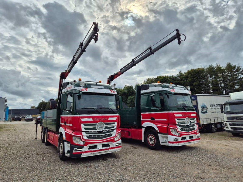 Mercedes-Benz Actros 2551/6x2 // Palfinger 16002 B // 2 x trucks - Kamion sa dizalicom: slika 2 Mercedes-Benz Actros 2551/6x2 // Palfinger 16002 B // 2 x trucks - Kamion sa dizalicom: slika 2