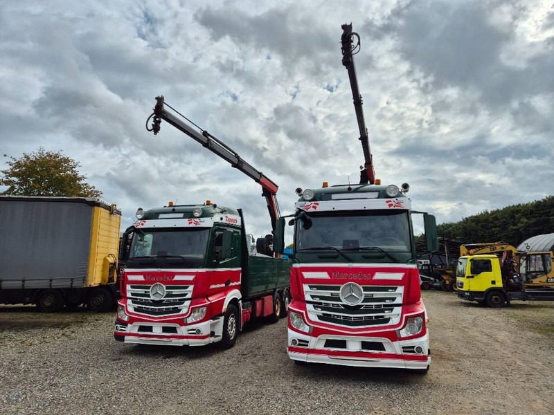 Mercedes-Benz Actros 2551/6x2 // Palfinger 16002 B // 2 x trucks - Kamion sa dizalicom: slika 3 Mercedes-Benz Actros 2551/6x2 // Palfinger 16002 B // 2 x trucks - Kamion sa dizalicom: slika 3