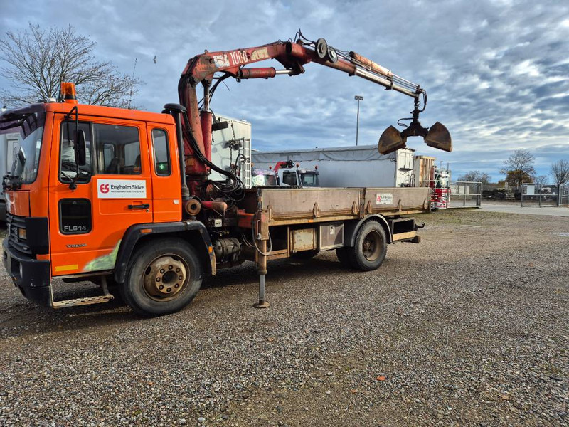 Volvo FL 614 // HMF1065 K2 grab/Rotor // Steelsupension - Kamion sa dizalicom: slika 1 Volvo FL 614 // HMF1065 K2 grab/Rotor // Steelsupension - Kamion sa dizalicom: slika 1