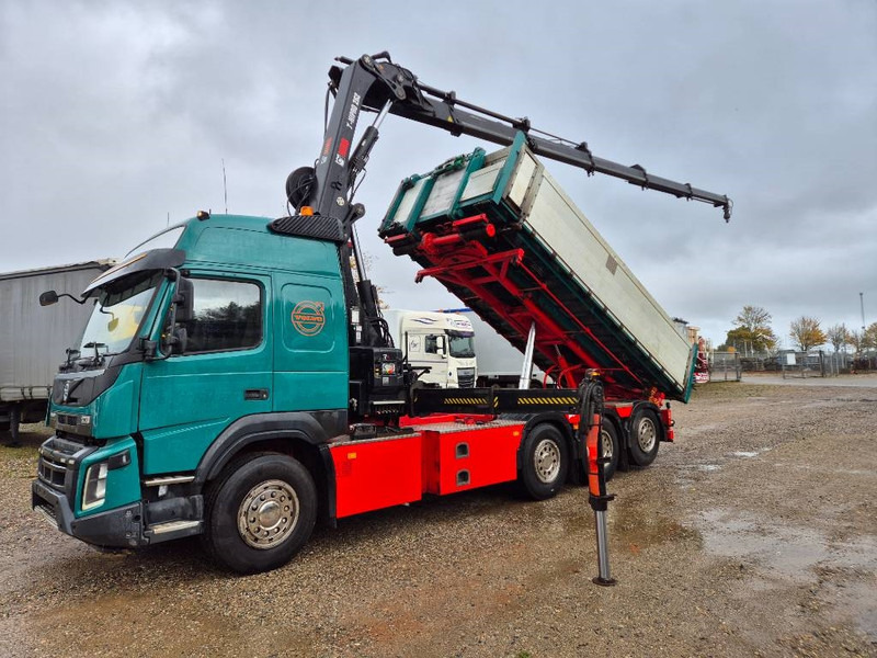 Volvo FMX 500 8x4 // HIAB X-HIPRO 262 EP-5 // 3-Tipper - Kamion sa dizalicom: slika 2 Volvo FMX 500 8x4 // HIAB X-HIPRO 262 EP-5 // 3-Tipper - Kamion sa dizalicom: slika 2