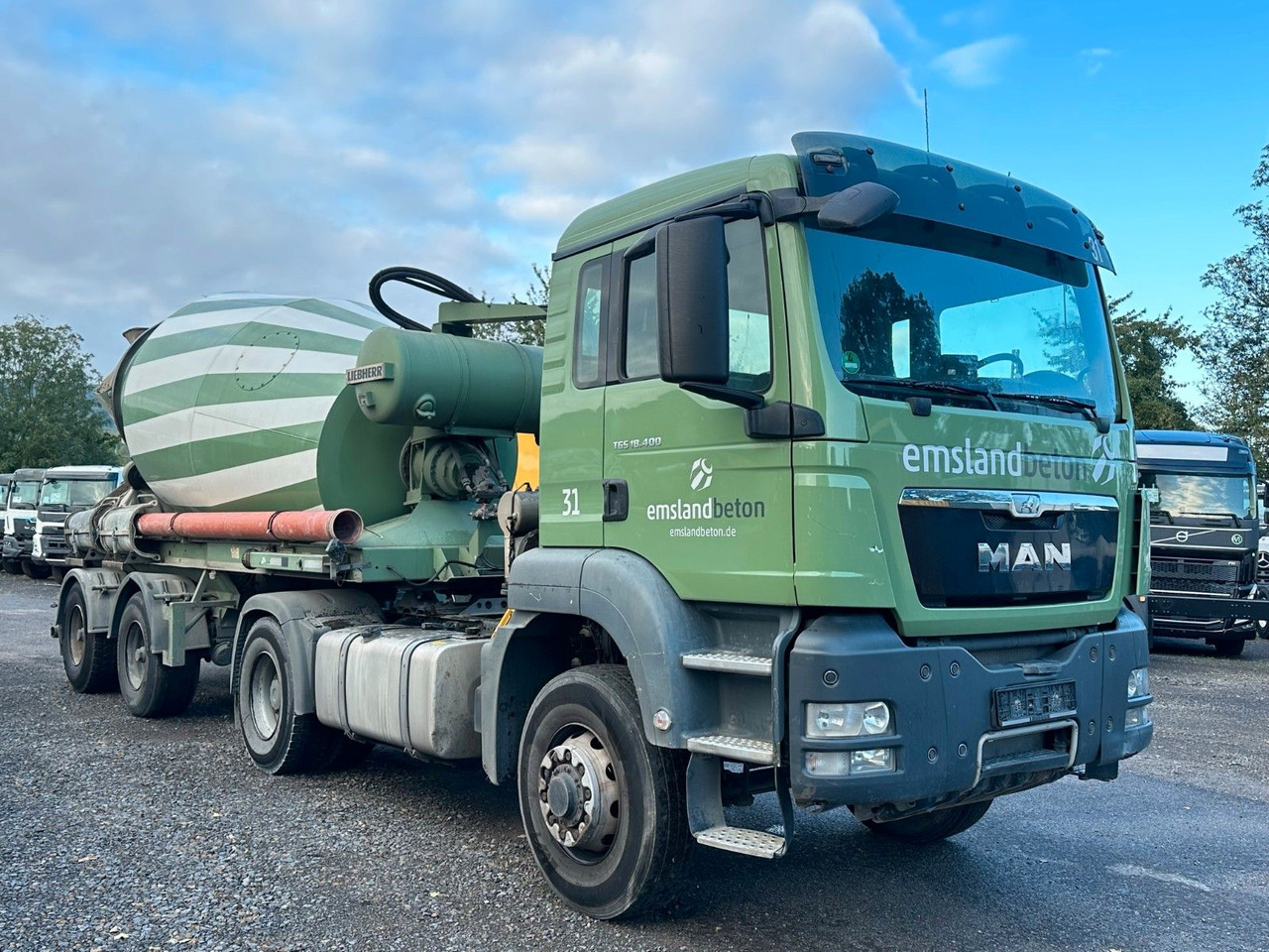 MAN TGS 18.400 Betomischer Auflieger 2Achs Liebherr - Mikser za beton: slika 4 MAN TGS 18.400 Betomischer Auflieger 2Achs Liebherr - Mikser za beton: slika 4