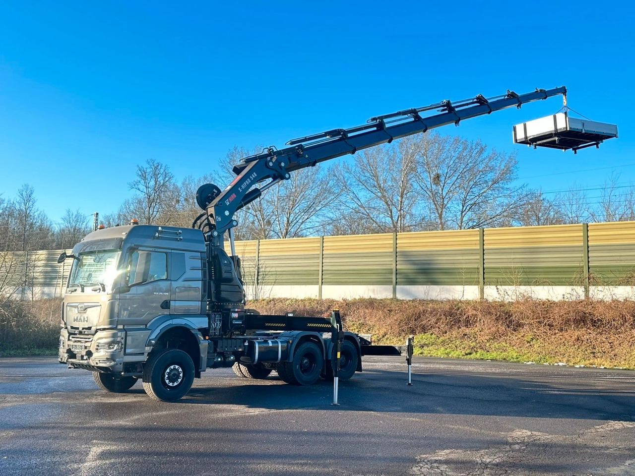 MAN TGS 26.520 6x6 Kran HIAB X-HIPRO 548E-8 - Kamion sa dizalicom: slika 3 MAN TGS 26.520 6x6 Kran HIAB X-HIPRO 548E-8 - Kamion sa dizalicom: slika 3