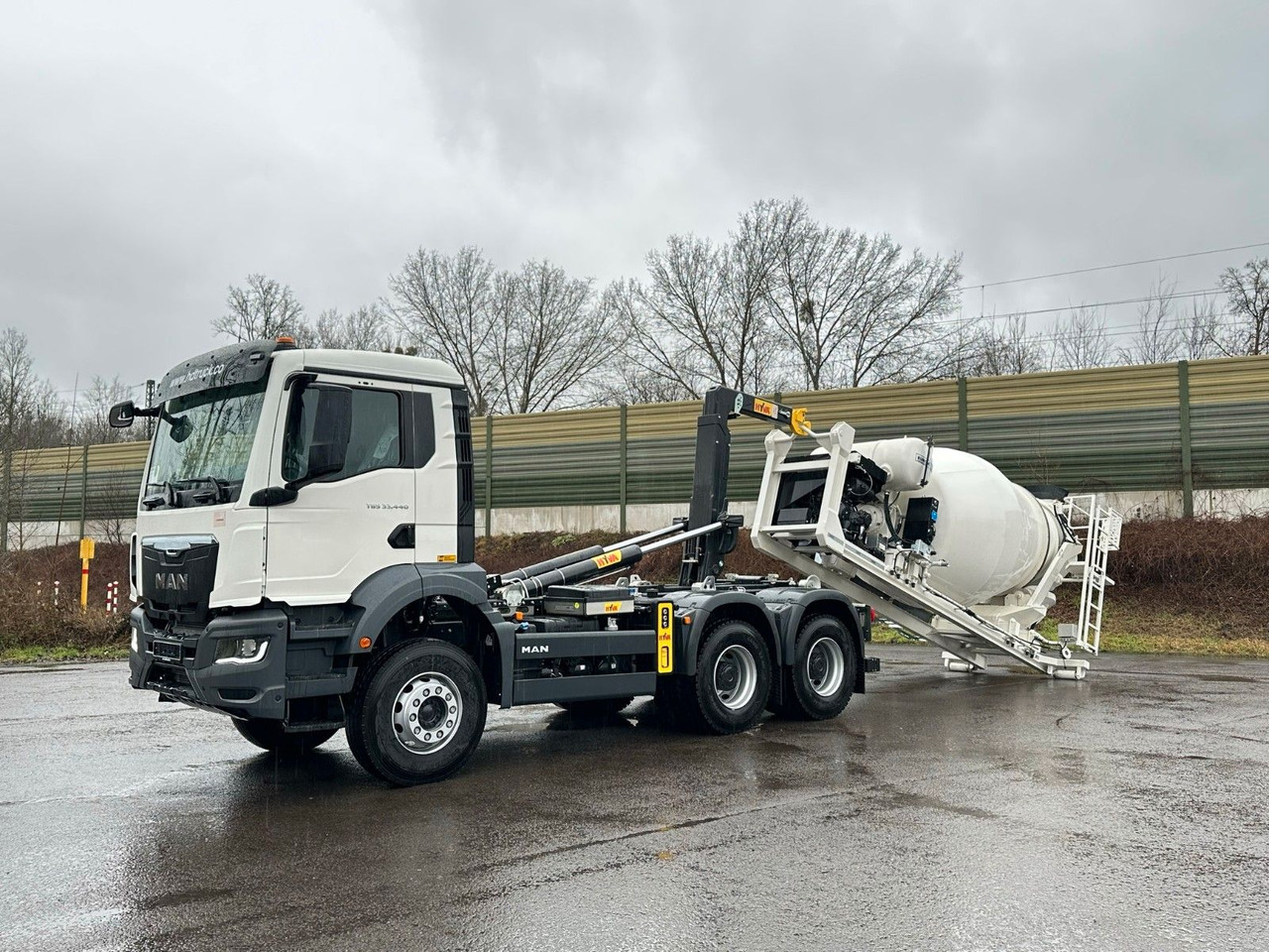 Lizing  MAN TGS 33.440 6x4 Euro6e Abroller + Fahrmischer MAN TGS 33.440 6x4 Euro6e Abroller + Fahrmischer: slika 10