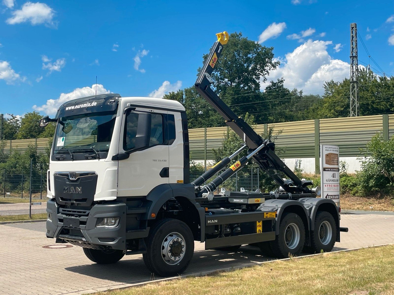 MAN TGS 33.440 6x6 Euro6e Hyva - Hiab MultiLift - Kamion sa hidrauličnom kukom, Kamion sa dizalicom: slika 1 MAN TGS 33.440 6x6 Euro6e Hyva - Hiab MultiLift - Kamion sa hidrauličnom kukom, Kamion sa dizalicom: slika 1
